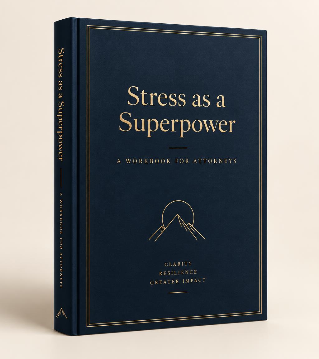 Stress as a Superpower workbook cover